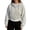 26#Beige, variant on Womens Cropped Zip Up Hoodie Y2K Long Sleeve Sweatshirt Casual Loose Fit Jacket Black 2XL