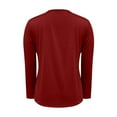 thumbnail image 6 of tarylea Tops for Women Trendy Crew Neck Long Sleeve Shirts Solid Color Loose Tops Casual Comfy Basic Fall Tops, 6 of 8