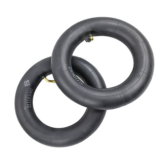 Nebublu 10x2.5/2.75 Inner Tube Tire - 45° Valve, Electric Thicken Inner Tire Replacement for 10 Inch Bikes