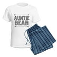 thumbnail image 5 of CafePress - Auntie Bear Pajamas - Women's Short Sleeve Print T-Shirt and Pants Light Cotton Pajama Set, 5 of 7