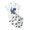 White, variant on Outfits for Toddler Boys Dinosaur Print T Shirt and Shorts Homewear Outfits Set Size 3-4T ,Black