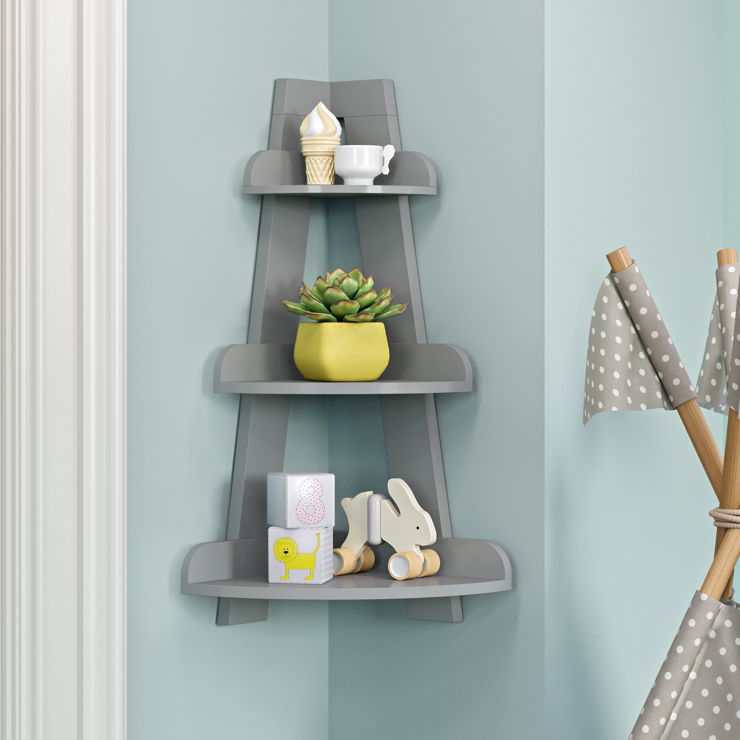 Unique Corner Wall Shelves 