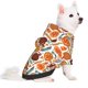 thumbnail image 2 of Fotbe Hot Fresh Pizza Sudadera con Estampado para Perros Pequeños – Suéter con Capucha para Mascotas, Tela Suave de Forro Polar con Bolsillo-X-Small, 2 of 7