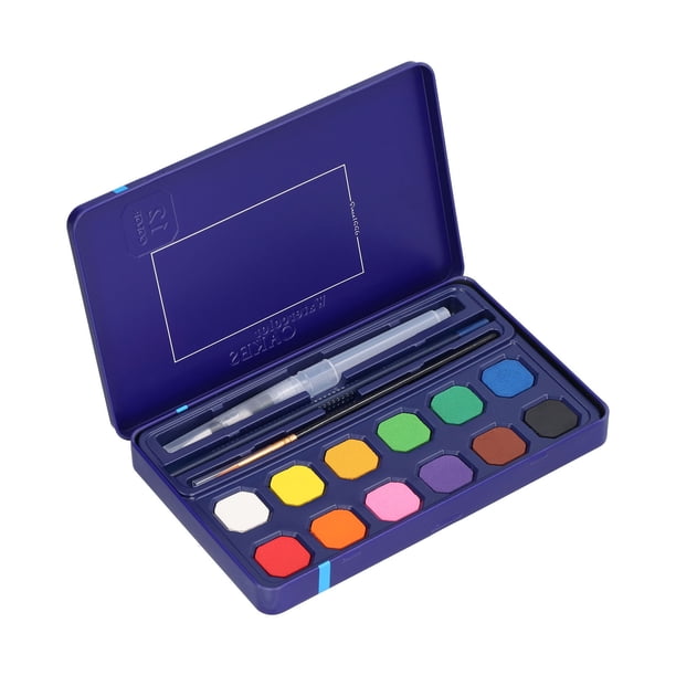 Pintura gouache de 18 colores material seguro secado rápido difusión uniforme juegos de pintura de acuarela se mezclan fácilmente para pintar para el diseño de dibujos ANGGREK Otros