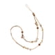 thumbnail image 1 of Llavero con cordón para teléfono con cuentas, cadena ligera para billetera, decoración Café, 1 of 9