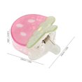 thumbnail image 3 of Strawberry Claw Clips Fruit Hair Clips Small Acrylic Nonslip Jaw Clamp Retro Hair Accessories For Women Little Girl Toddlers, 3 of 3
