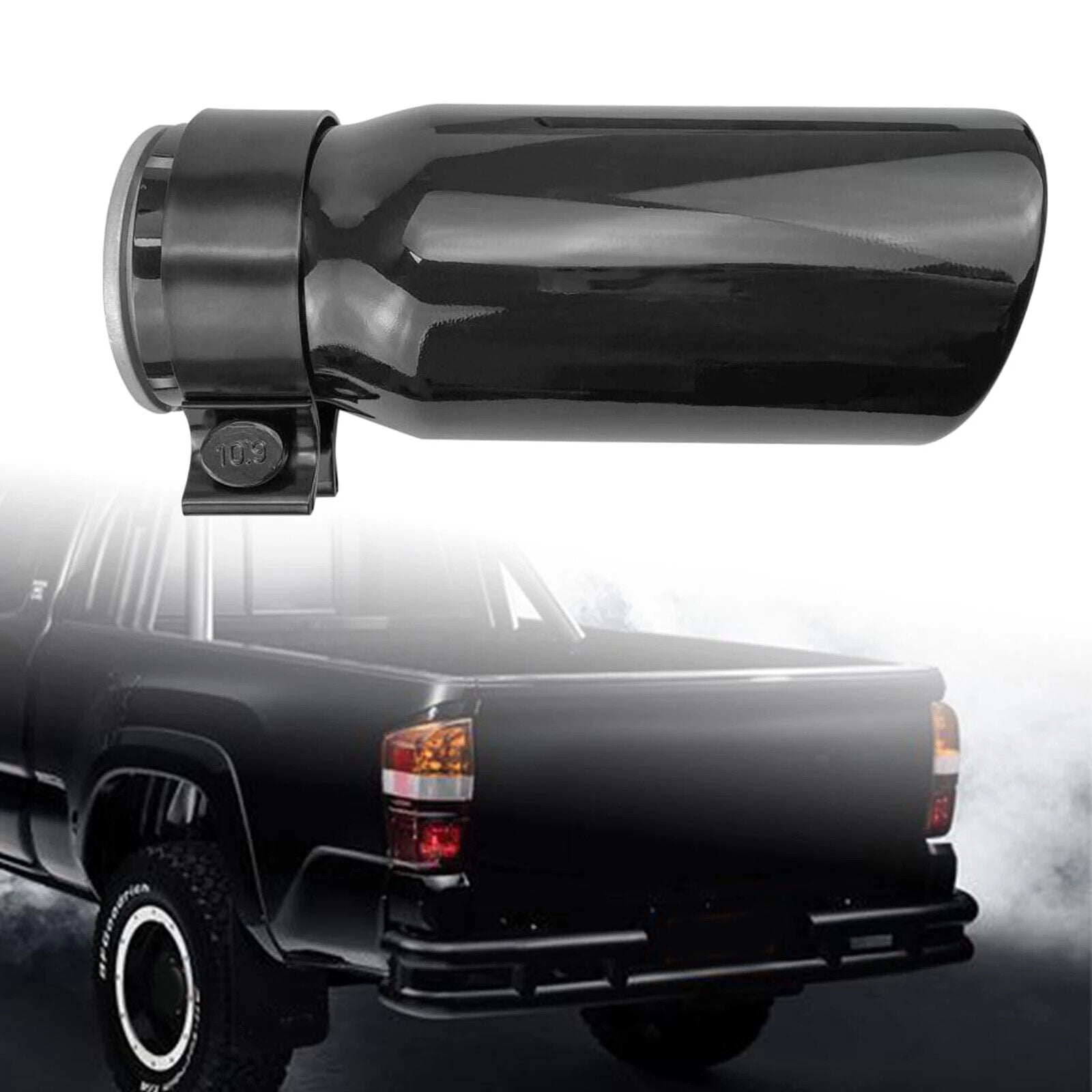 Black Chrome Exhaust Tip Fits 2005-2022 Toyota Tacoma PT932-35180