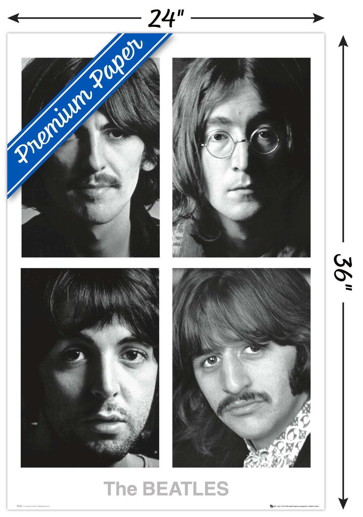 The Beatles : White Album　ポスター付 24X36 The Beatles - White Album Wall Poster, 24