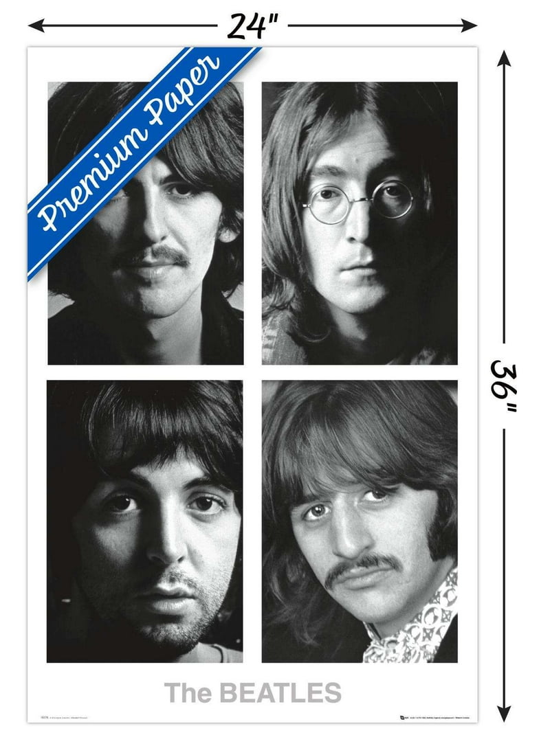 The Beatles : White Album　ポスター付 24X36 The Beatles - White Album Wall Poster, 24