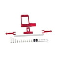 thumbnail image 3 of Kit de cilindro de dirección de soporte de servo Piezas de bricolaje Reemplace piezas 1/10 RC Crawler Hidráulico completo para 1:10 Sacle Hobby Rojo, 3 of 8