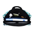 thumbnail image 5 of FORMRS 16" Laptop Bag Carrying Sleeve Case with Handle Travel Shoulder Briefcase, Blue Geometric Pattern, 5 of 8