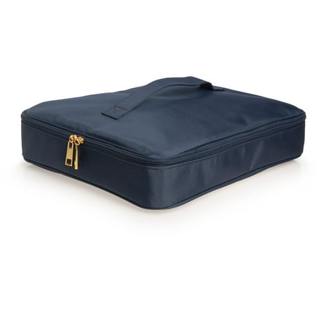 Chris Scanlon Makeup Bag With Compartments Large Cosmetic For Women Travel Organizer Case