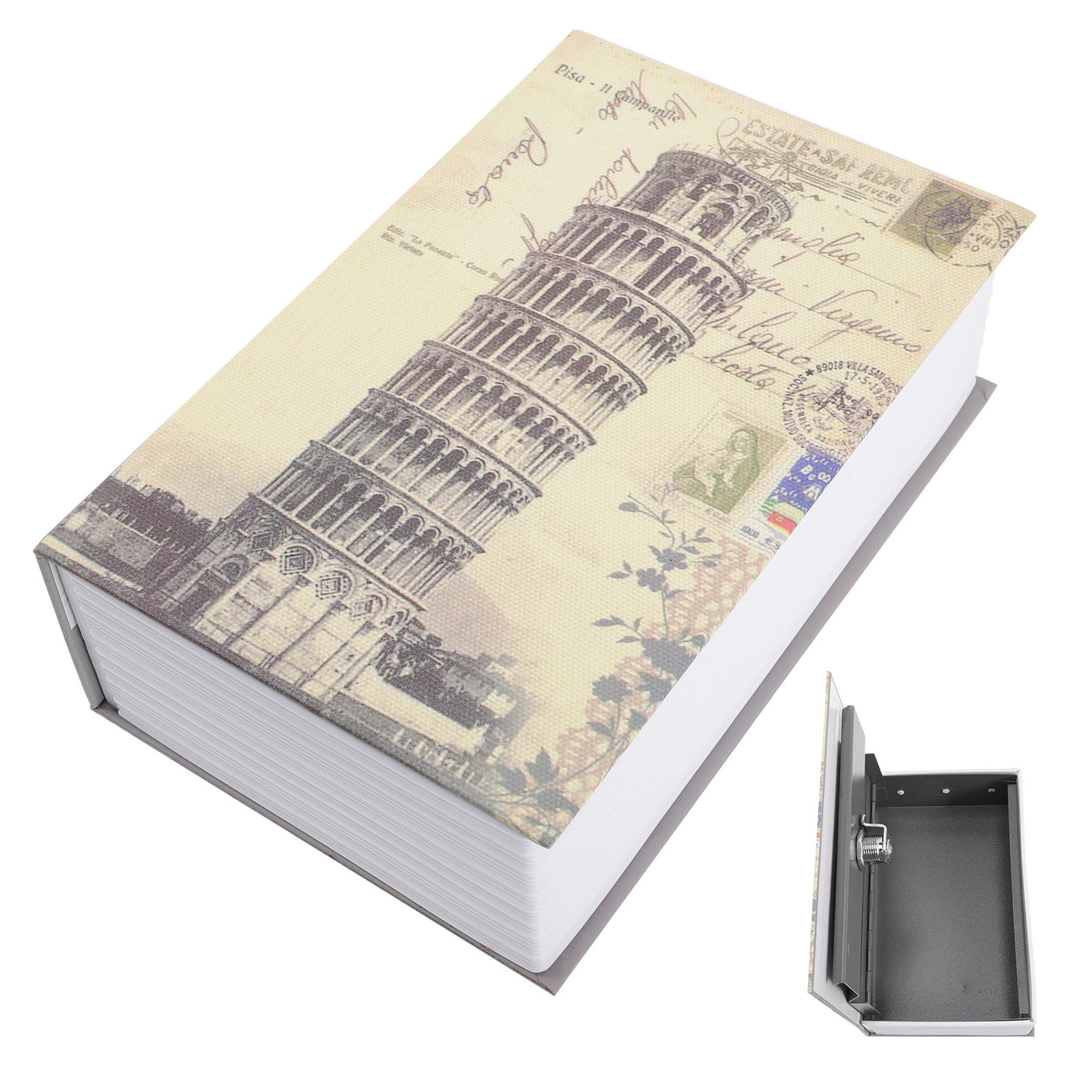 Portable Safe Box Simulation Lock Box Book Hidden Box Money Safe Box