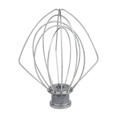 K45WW Wire Whip for Tilt-Head Stand Mixer for KitchenAid, Stainless Steel Egg Cream Stirrer, Heavy Cream Beater, Cakes Mayonnaise Whisk, Flour Cake Balloon (Best Way To Whip Whipping Cream)