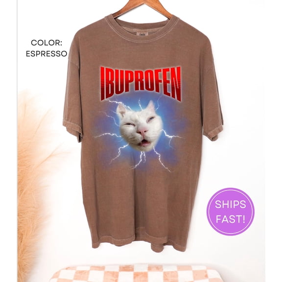 Funny Cat Meme Vintage Shirt, Gift for Woman and Man, Stupid Gifts, Ugly Shirts, Unhinged Shirt, Cringe Shirt,Inappropriate Tee