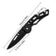 thumbnail image 3 of Cuchillo plegable YUNYI BRAND Mini cuchillo de camping acero inoxidable Deportes, 3 of 7