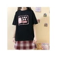 thumbnail image 2 of Women Japanese Kawaii Harajuku Fashion Pastel Gothic Clothes Crewneck Soft Cartoon Daily Milk Print T-Shirt tee top, 2 of 7