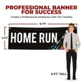 thumbnail image 2 of Home RUN Large Banners and Signs for Outdoor by DreamController-Polyester Banner with 4 Holes for Easy Hang Indoor & Outdoor| 6x2 Feet UV & Water Resistant HD Banner| Made in USA, 2 of 6