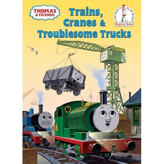 Pre-Owned I Can Read It All by Myself Beginner Books (Hardcover): Thomas and Friends: Trains, Cranes and Troublesome Trucks (Thomas & Friends) (Hardcover)