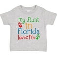thumbnail image 3 of Inktastic My Aunt in Florida Loves Me Boys or Girls Toddler T-Shirt, 3 of 5