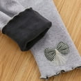 thumbnail image 5 of Juslio Boys Pants Toddler Kids Cute Bowknot Warm Trousers Corduroy Leggings Gray, 5 of 9