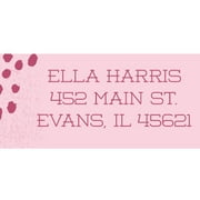 Festive Cut Paper Personalized Address Label