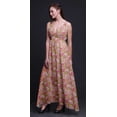 thumbnail image 4 of Bimba Robe Longue Maxi Imprimée Florale pour Femmes, Tenue d'Été, Resort, Très Grande Taille, 4 of 5