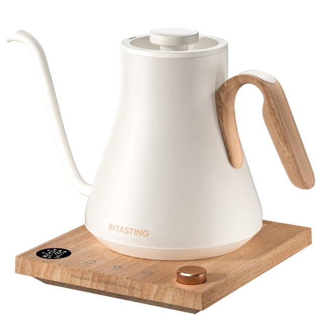 Hervidor eléctrico INTASTING Gooseneck 0.9 L con control de temperatura