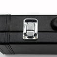 thumbnail image 4 of Caja de Almacenamiento de Flauta de material cuero para Piezas de Práctica Negro 15.35x3.74x2.36 Pulgadas Gloria Caja de flauta, 4 of 9
