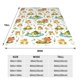 thumbnail image 3 of Fotbe Cute Frog Manta de Franela Acolchonada con Estampado, Súper Suave y Esponjosa, Extra Grande para Sofá, Cama, Uso Todo el Año-80"x60", 3 of 7