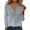 Grey, variant on Gyujnb Women's V-Neck Knit Cardigan Long Sleeve Lightweight Layering Sweater Spring Autumn Open Front Top,Size:M