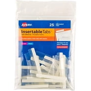 Avery Reinforced Cloth Gummed Index Tabs - Walmart.com
