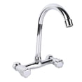 thumbnail image 1 of Sink Faucet, 2 Handles Elegant Design Wall Mount Kitchen Faucet  for Kitchen, 1 of 7
