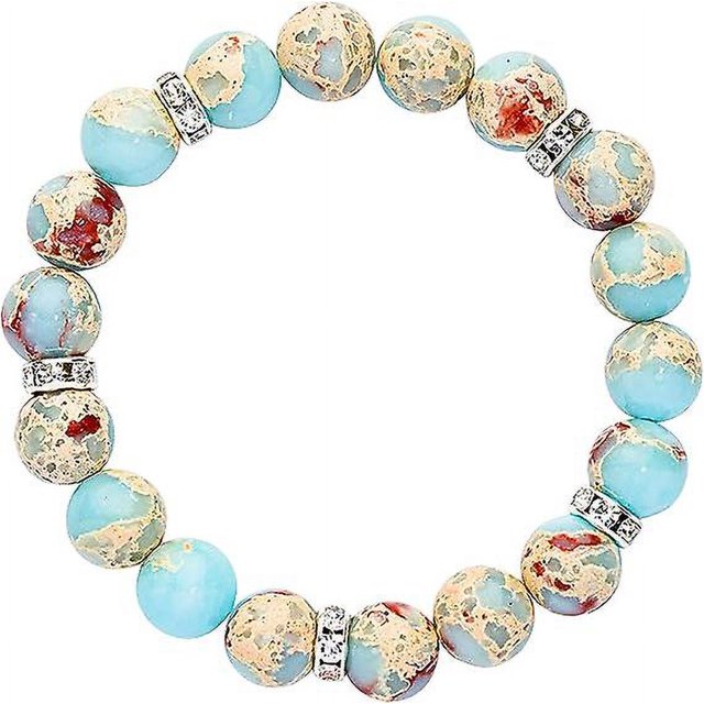 Pulsera De Ansiedad YONGSHENG Cristales Y piedras curativas para mujeres