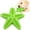 Green, variant on Floating Squeaky TPR Dog Chew Toy Oral Teeth Cleaning Molar Play Toy For Small Medium Puppies Bath Beach Training
