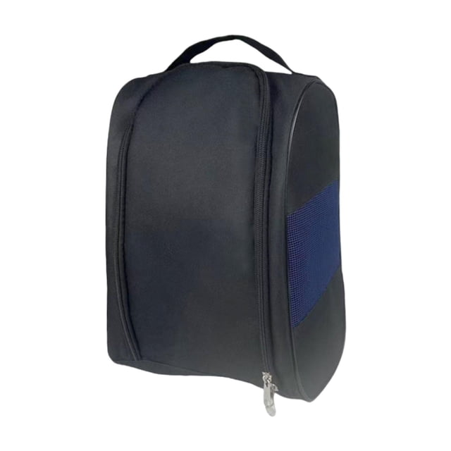 Bolsa para zapatos de golf Bolsa para zapatos deportivos Bolsa de almacenamiento para zapatillas de deporte Bolsa para suministros de golf de viaje Negro Azul