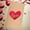 Heart Love, variant on Tachiuwa Valentine's Day Cards Gift Card Wedding Anniversary Card Sweet Kraft Paper Holiday Greeting Card for Family Members Men Women Rose