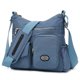 thumbnail image 1 of Bolso de hombro de tela de nailon, bolso de mensajero, bolso de viaje, bolso de mujer, moda casual, nailon impermeable, 1 of 6
