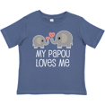 thumbnail image 3 of Inktastic My Papou Grandpa Loves Me Boys or Girls Baby T-Shirt, 3 of 5
