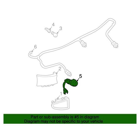 GM 89025035 Socket Asmtail & Rr Si Mkr Lp
