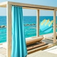 thumbnail image 3 of Yescom 54"x108" Outdoor Privacy Curtain Drape Tab Top UV30+ Patio Lanai Pergola 1 Piece, 3 of 11