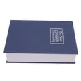 thumbnail image 2 of Alcancía con forma de libro, caja de seguridad con cerradura codificada, regalo secreto de cumpleaños para niños, color azul, L, 2 of 15