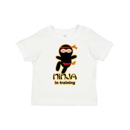 

Inktastic Ninja in Training Gift Toddler Boy or Toddler Girl T-Shirt