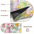 thumbnail image 6 of Happy Easter Round Area Rug 3.3Ft Washable Circle Rugs for Dining Room Table, Spring Bunny Eggs Flower Sage Green Plaid Non-Slip Carpet Floor Mats Indoor Outdoor Carpet Runner Aesthetic Home Decor, 6 of 8