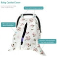 thumbnail image 6 of EASTIN Baby Car Seat Cover, Car Seat Covers for Babies Multi-use Infant Carseat Canopy Cover for Girls Boy Nursing Breastfeeding Cover, 6 of 6