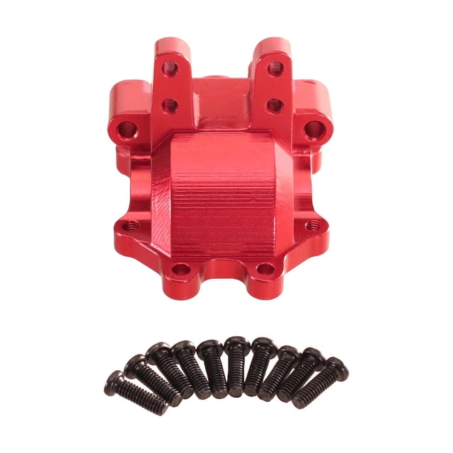 Cubierta superior delantera de aluminio debajo de la caja de cambios Caja de transmisión Caja de cambios Resistente Alta Rojo