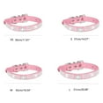 thumbnail image 2 of Diamond Dog Collar,Pet Collar Dog Collar Crystal Studded Pet Collar For Small Medium Dog(XS,Pink#2), 2 of 2