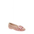 thumbnail image 2 of Cecelia New York Reggie Pink Multi Metal Buckle Slip On Rounded Toe Flats Shoes (Pink Multi, 7.5), 2 of 7