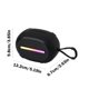 thumbnail image 3 of ¡Precios Insuperables!, Altavoz portátil Bluetooth para exteriores, inalámbrico, portátil, con tarjeta de audio y conector USB, regalo, pequeño altavoz FM Akmoler, 3 of 9
