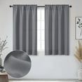 thumbnail image 6 of Natural Curtains 90 Inches Long 2 Panels Set for Living Room Bedroom, Light Filtering Faux Linen Textured Bedroom Curtains Drapes, Farmhouse Dual Rod Pocket, 40Wx90L Inch, Natural, 6 of 9